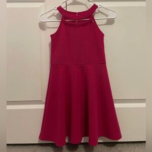 *never worn* Kids red formal dress. Great for christmas or for a piano recital!!